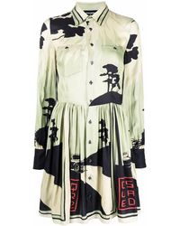 DSquared² - Blousejurk Met Print - Lyst
