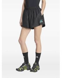 adidas - Equipment Logo-Patch Shorts - Lyst