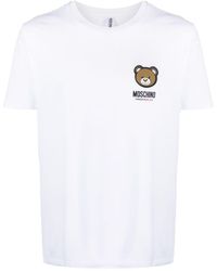 Moschino - Underwear Teddy-print T-shirt - Lyst