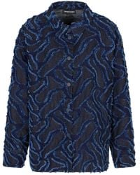 Emporio Armani - Cotton Jacket - Lyst