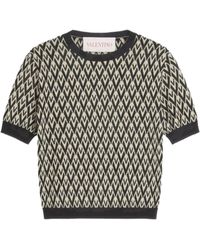 Valentino Garavani - Toute La V ジャカード セーター - Lyst