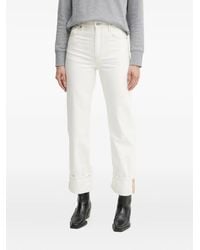 BOSS - Vaqueros rectos con detalle de puños - Lyst