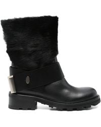 Roberto Festa - 40Mm Fur-Trimmed Ankle Boots - Lyst