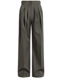 IRO - Pantalones Alabama De Satén Con Pinzas - Lyst