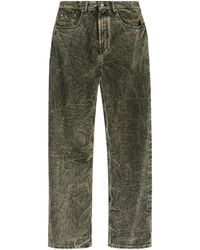 MM6 by Maison Margiela - Vaqueros con efecto arrugado - Lyst