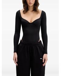 Vetements - Sweetheart-Neck Bodysuit - Lyst