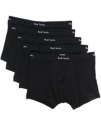 Paul Smith - Logo-Print Organic Cotton Boxers - Lyst