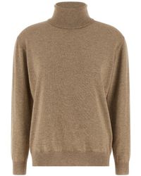 Brunello Cucinelli - Cashmere Roll-Neck Sweater - Lyst