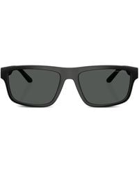 Emporio Armani - Logo-Print Sunglasses - Lyst