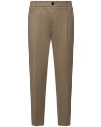 BE ABLE - Pantalon Fuselé New Riccardo À Plis - Lyst