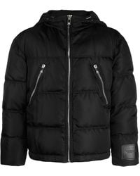 Versace - Zip-Detail Puffer Jacket - Lyst