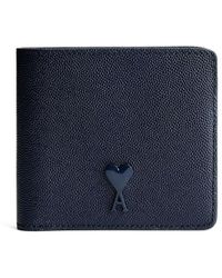 Ami Paris - Logo-plaque Leather Wallet - Lyst