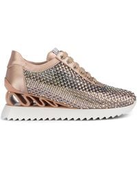 Le Silla - Gilda 60Mm Crystal-Embellished Sneakers - Lyst