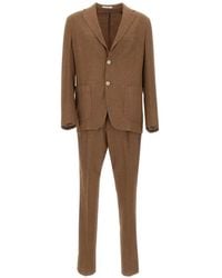 Eleventy - Single-Breasted Patch-Pocket Suit - Lyst