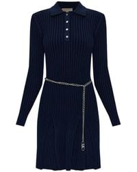 MICHAEL Michael Kors - Polo-Collar Mini Dress - Lyst