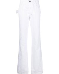 Bottega Veneta - Straight-Leg-Jeans mit hohem Bund - Lyst