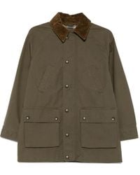 Polo Ralph Lauren - Mantel mit Cordkragen und Klappentasche - Lyst