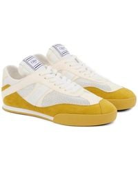 Chloé - Kick Mesh-Panels Sneakers - Lyst