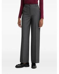 Benetton - Pressed-Crease Trousers - Lyst