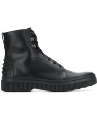 Tod's Bottines Gommino à clous - Noir