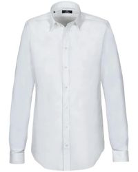Alessandro Gherardi - Spread-Collar Long-Sleeved Shirt - Lyst