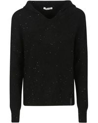 hinnominate - Pullover mit Paillettenstickerei - Lyst