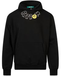 Barrow - Teddy Bear-Print Hoodie - Lyst