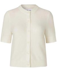 Samsøe & Samsøe - Sanoura Short-Sleeve Cardigan - Lyst
