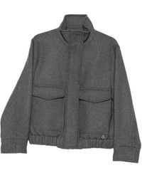 Ottod'Ame - Elasticated-Hem Flap-Pocket Jacket - Lyst