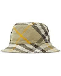 Burberry - Sombrero de pescador a cuadros - Lyst