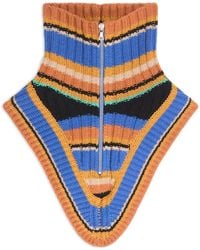 Dries Van Noten - Wool Zip Collar - Lyst