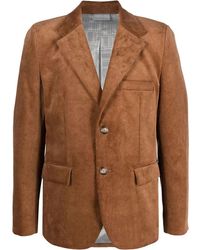 VTMNTS - Corduroy Single-Breasted Blazer - Lyst