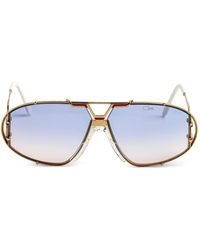 Cazal - 907 Geometric-Frame Sunglasses - Lyst