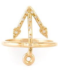 Natasha Zinko - Mini Anchor Ring - Lyst