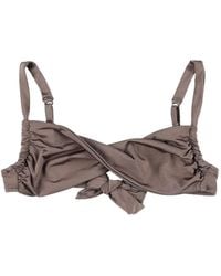 BELAMER - Zoe Crossover Bikini Top - Lyst