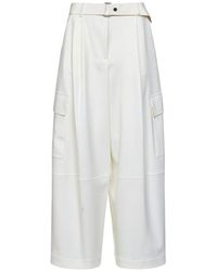 P.A.R.O.S.H. - Belted Cargo Pants - Lyst