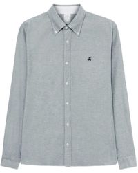 Brooks Brothers - Embroidered-Logo Button-Down Shirt - Lyst