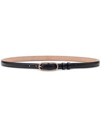 Lottusse - Gante Oval-Buckle Leather Belt - Lyst