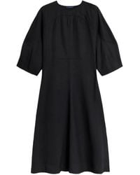 Soeur - Robe Mi-Longue Janice À Manches Trois-Quarts - Lyst