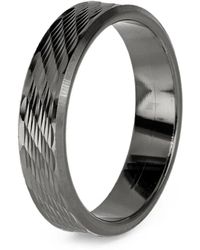 Desmo - Mb 02 Ring Mit Wellengravur - Lyst