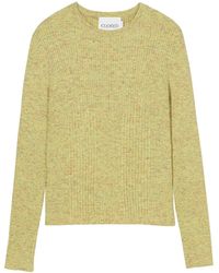 Closed - Ribbed Speckle-knit Jumper - Lyst