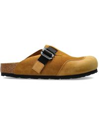 Birkenstock - Boston Nova Suede Clogs - Lyst