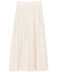 Peserico - Jupe Longue À Design Plissé - Lyst