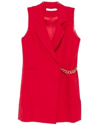 SIMONA CORSELLINI - Chain-Link Mini Dress - Lyst