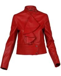 Valentino Garavani - Ruffled Jacket - Lyst