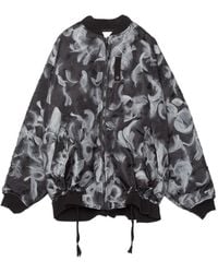 Yoshio Kubo - Feather-Print Bomber Jacket - Lyst