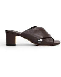 Julie Dee - Crossover-Strap Mules - Lyst