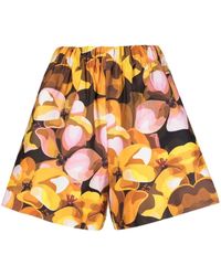 Kika Vargas - Elisa Floral-print Shorts - Lyst