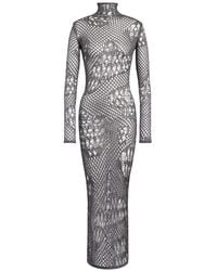 Dondup - Long-Sleeve Maxi Dress - Lyst