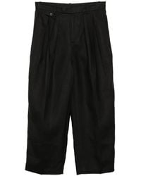 JNBY - Pleated Cropped Trousers - Lyst